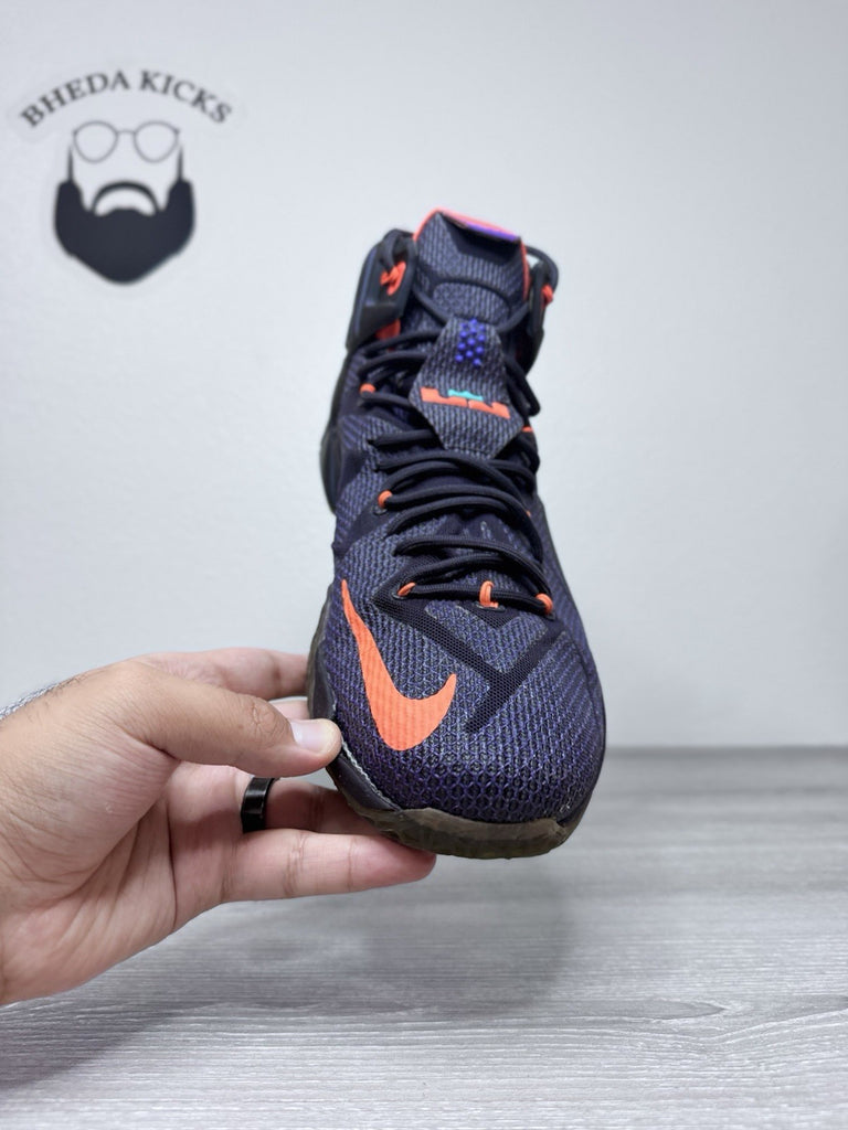 Size 15 - Nike LeBron 12 Instinct 684593-583 Preowned Authentic Og Rare