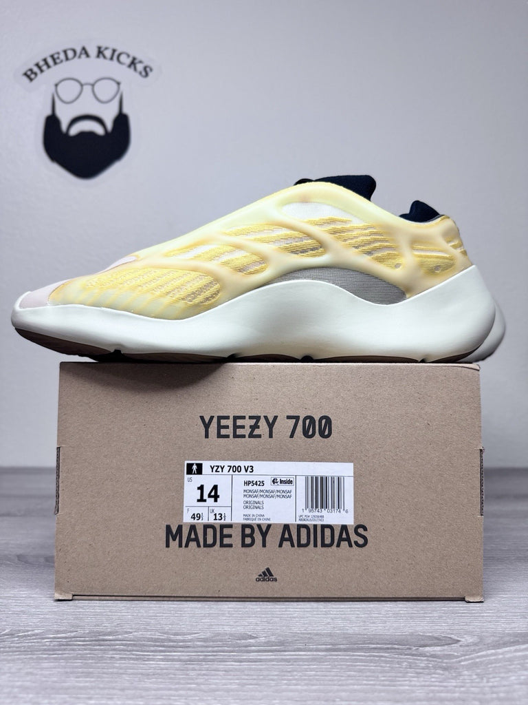 Size 14 - adidas Yeezy 700 V3 Mono Safflower HP5425 Preowned Authentic Og