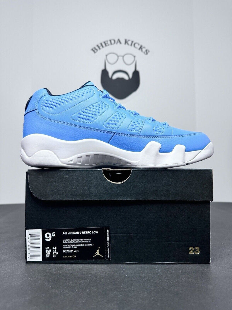 NEW DS Nike Air Jordan 9 Low Retro "Pantone" Blue 2016 832822-401 Men’s Size 9.5