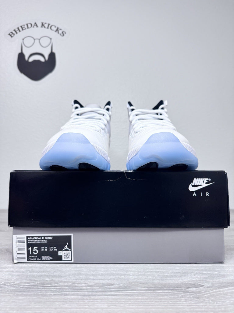 Size 15 - Nike Air Jordan 11 Retro Legend Blue Columbia CT8012-104 Brand New