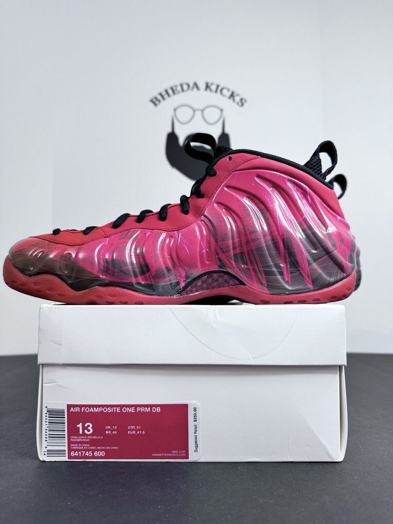 Nike Foamposite One Premium DB Doernbecher 2013 641745-600 Preowned Men Size 13