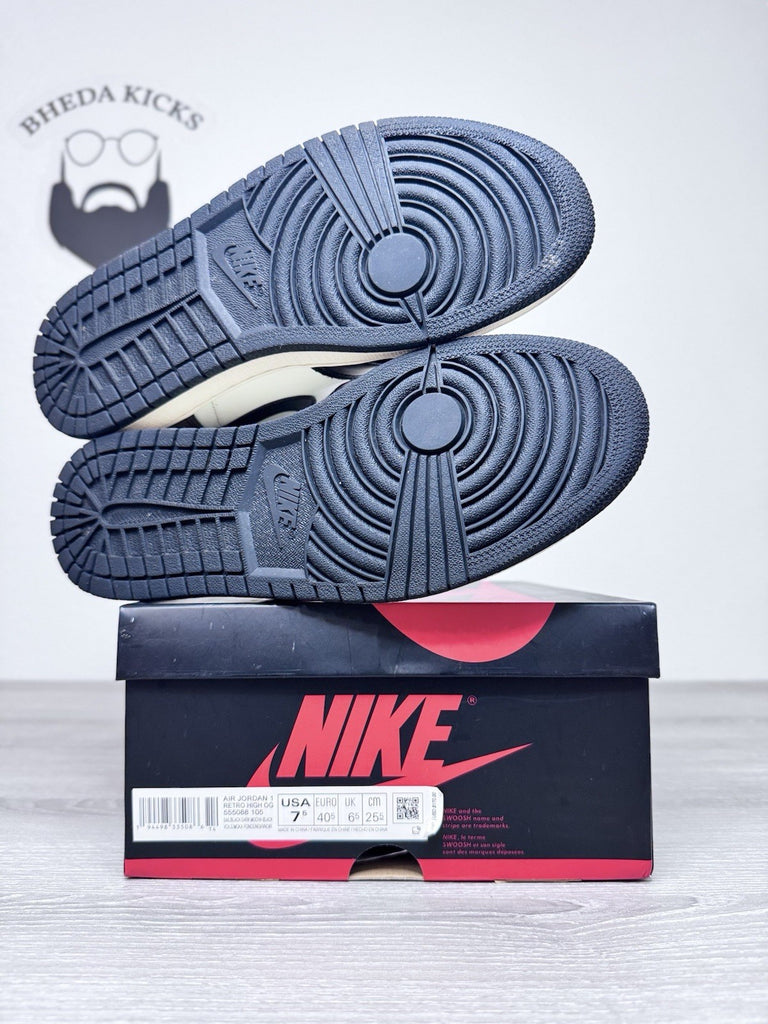 Size 7.5 - Air Jordan 1 Retro OG High Dark Mocha Mens Shoe 555088-105