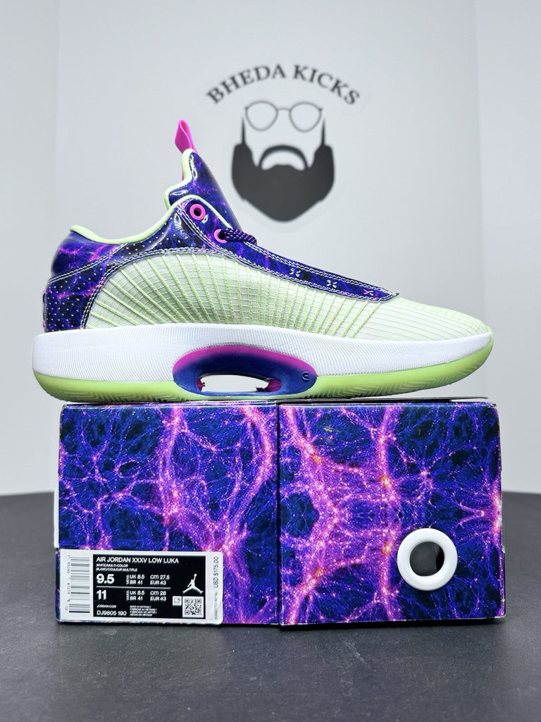 NEW Luka Doncic x Air Jordan 35 Low Cosmic Deception DJ9805-190 Men's Size 9.5