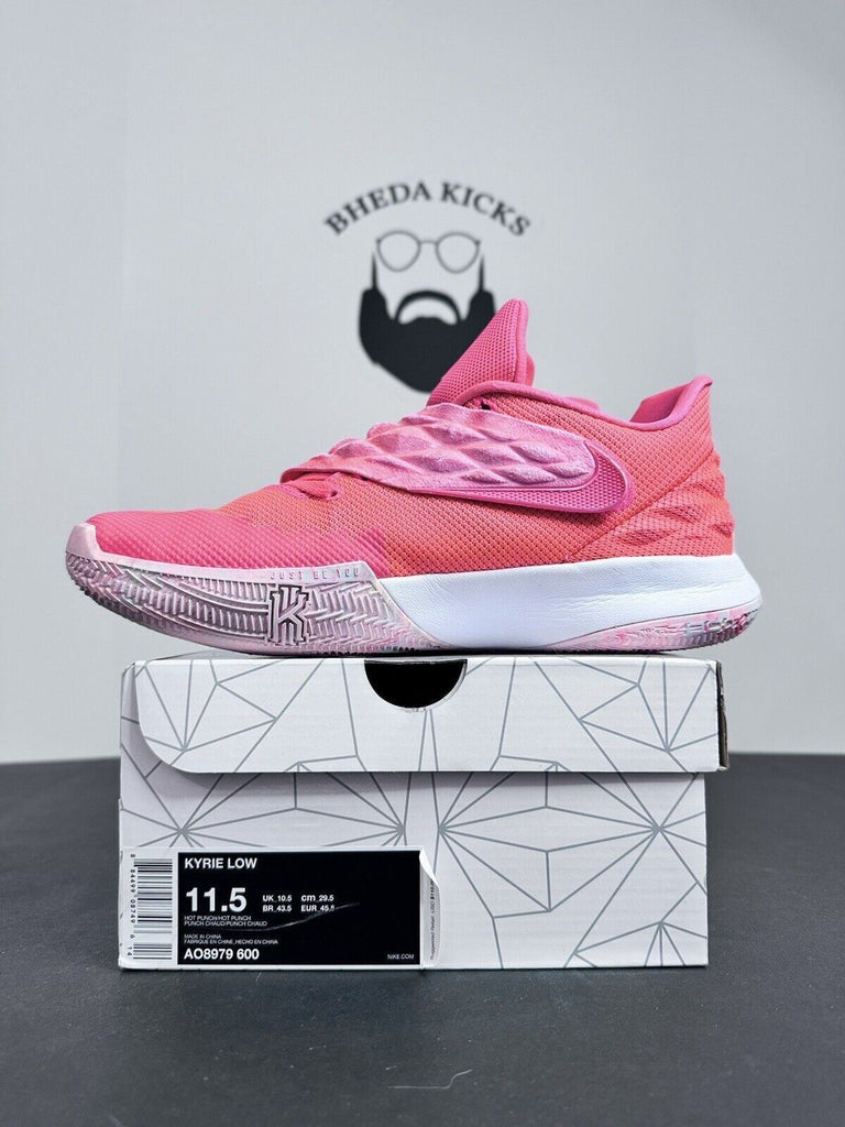 Nike Kyrie Low Hot Punch Pink Athletic Basketball Sneaker AO8979-600 Size 11.5