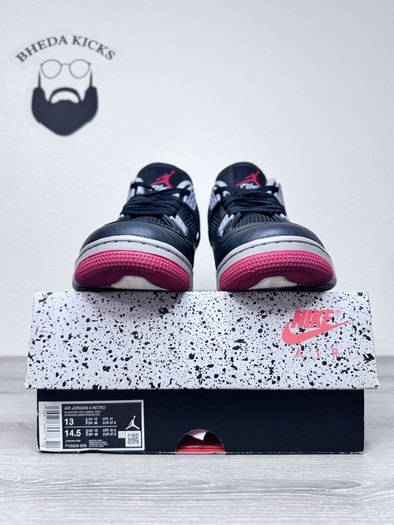 Size 13 - Air Jordan 4 Retro Bred Reimagined FV5029-006 Preowned