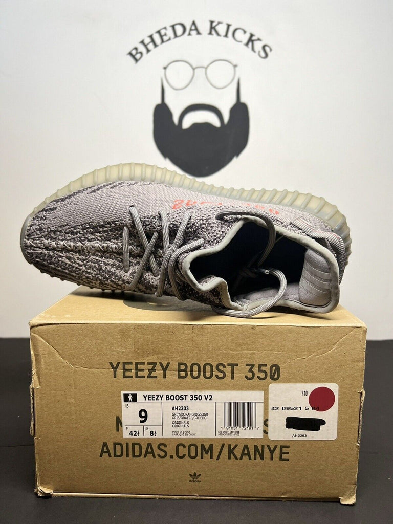 Adidas Yeezy Boost 350 v2 Beluga 2.0 AH2203 Size 9 Preowned Og Authentic Rare Og