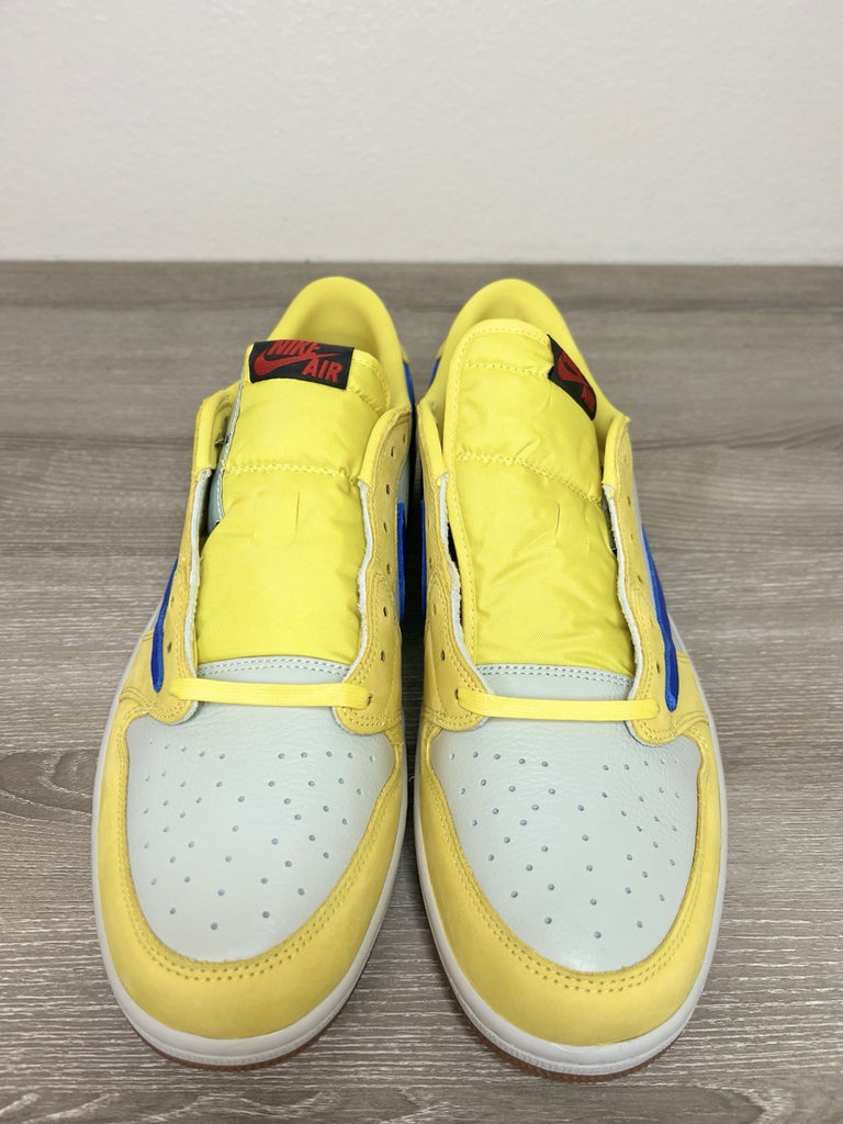 Size 15.5W (14 Men) - Nike Air Jordan 1 Retro OG SP Low Canary Travis Scott New