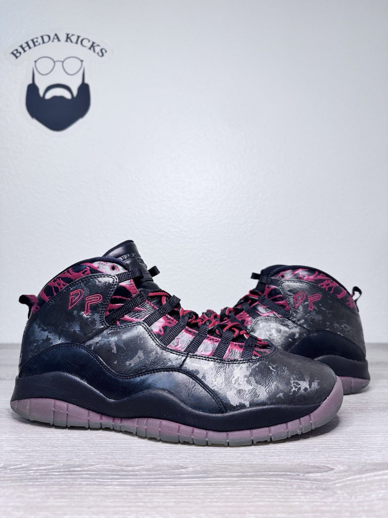 Size 13 - Air Jordan 10 Retro DB Doernbecher (636214-066) Preowned Authentic