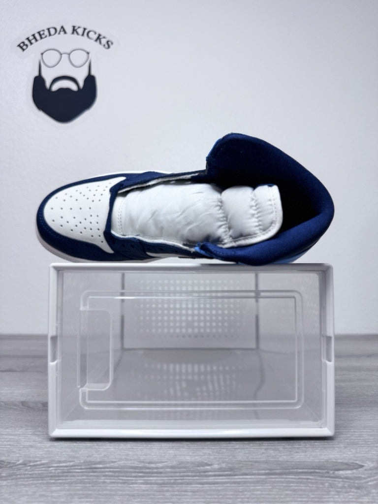 Size 8.5 - Air Jordan 1 Obsidian UNC Men's 555088-140 Brand New