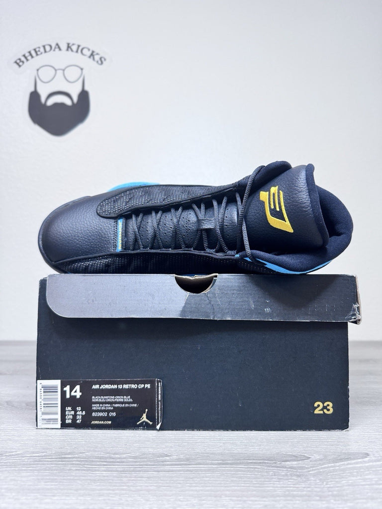 Size 14 - Air Jordan 13 Retro 'CP3 Away' 2015 Black Sunstone 823902-015