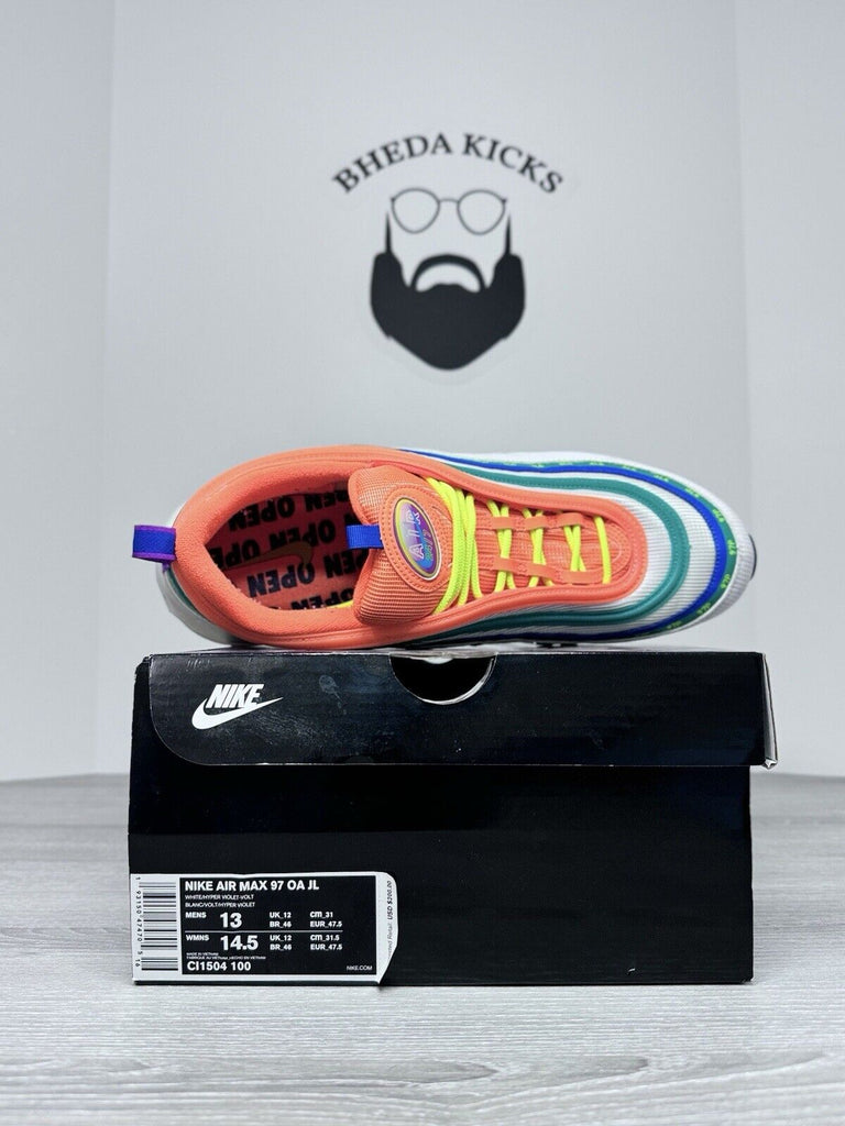 Size 13 - Nike Air Max 97 OA JL On Air London Summer Of Love CI1504-100