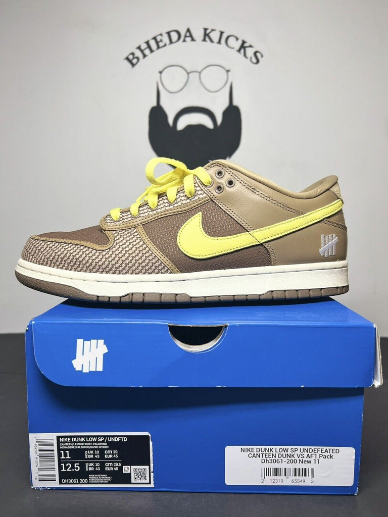 Nike Dunk Low SP Undefeated Canteen | Men's Size 11 | DH3061-200 Preowned Rare