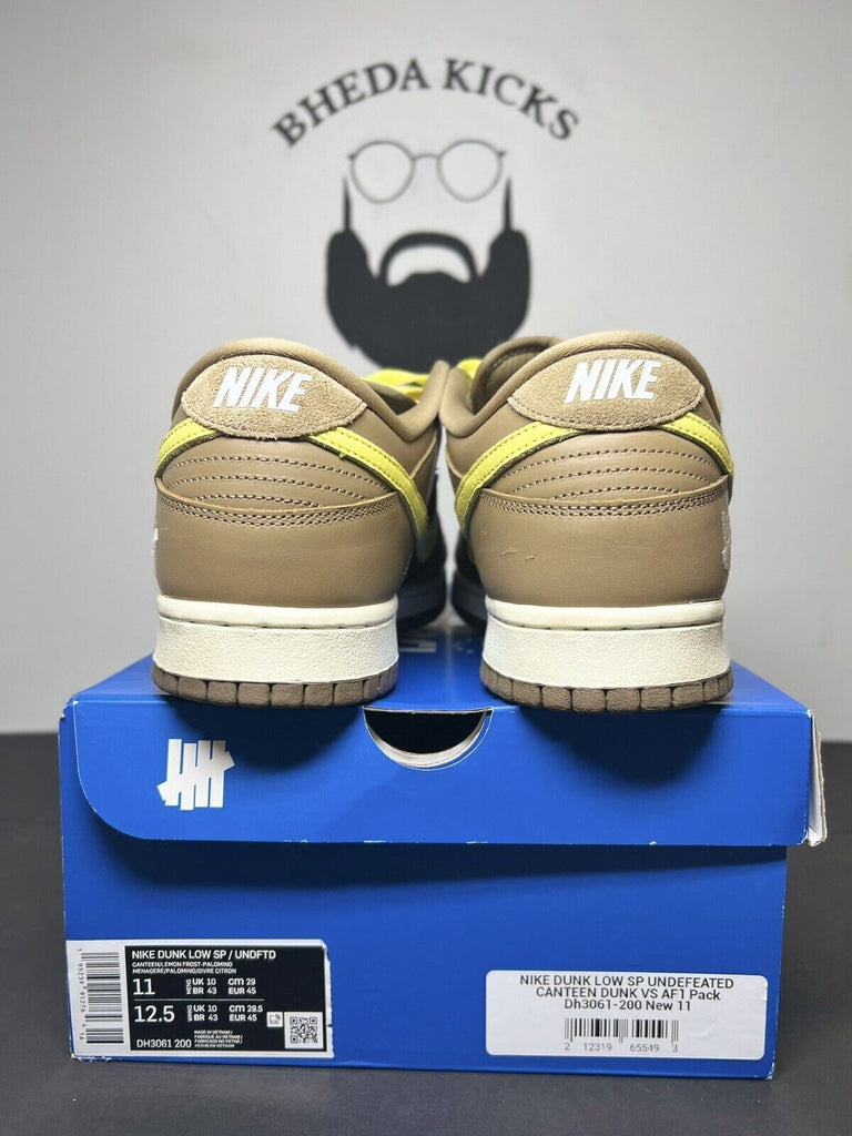 Nike Dunk Low SP Undefeated Canteen | Men's Size 11 | DH3061-200 Preowned Rare