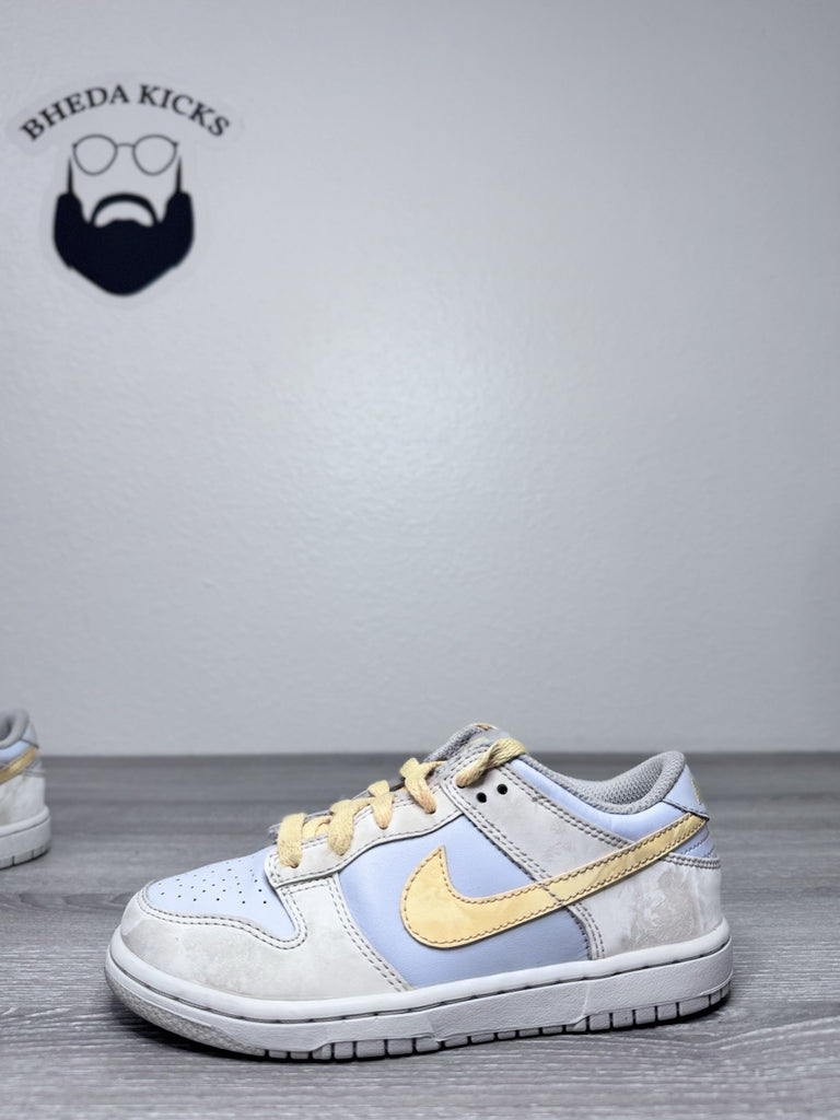 Size 1y - Nike Dunk Low (GS) Melon Tint' Shoes Style FB9108-100 Preowned