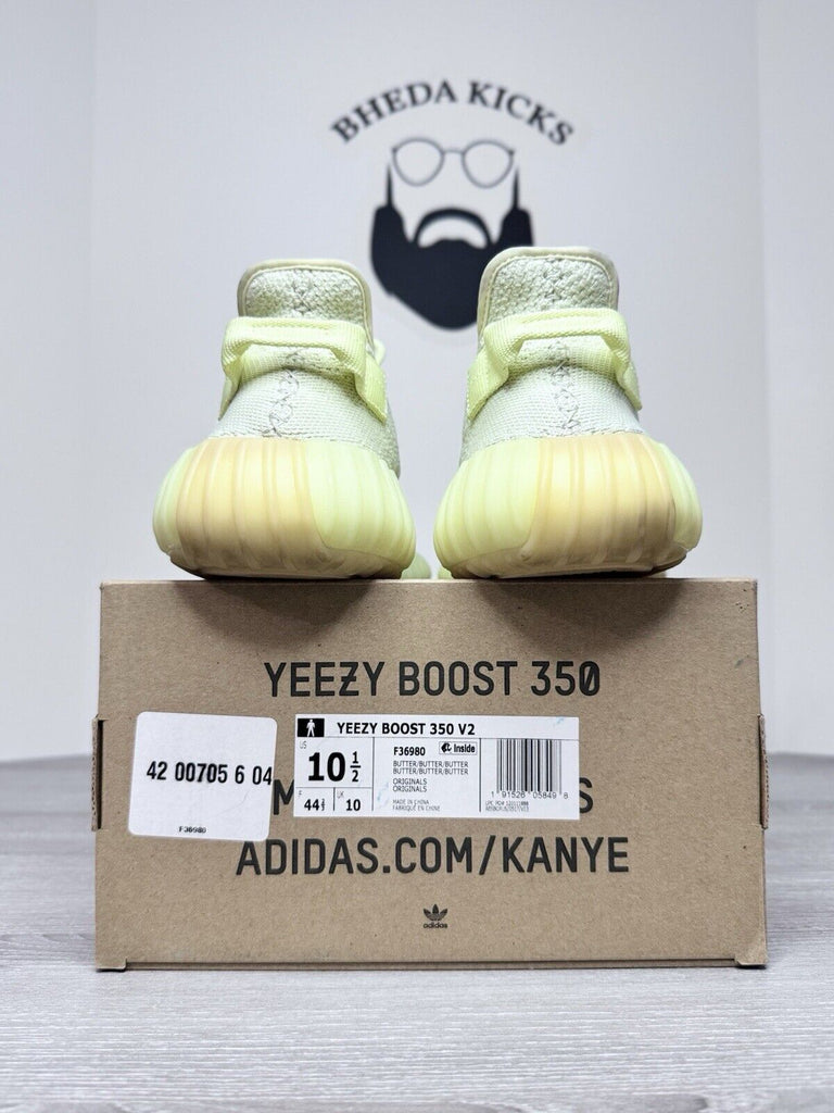 Size 10.5 - Adidas Yeezy Boost 350 V2 Butter F36980 OG Preowned Authentic