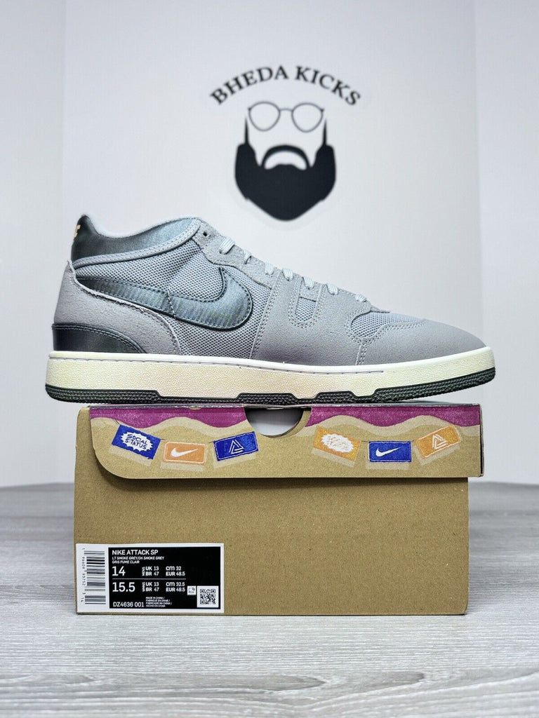 Size 14 - Nike x Social Status Mac Attack SP DZ4636-001 Split Vision Grey NEW DS