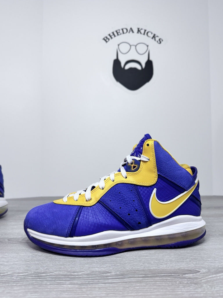 Size 9 - Nike LeBron 8 Lakers - DC8380-500 Preowned Og Authentic Basketball