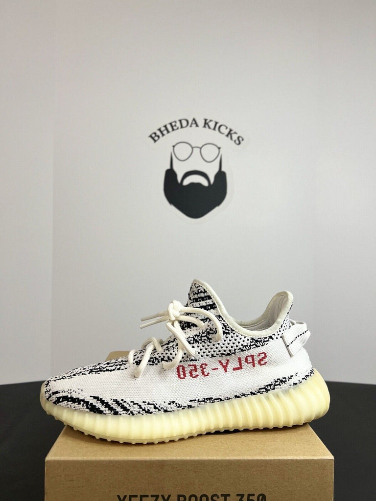 Adidas Yeezy Boost 350 V2 Zebra CP9654 Preowned Authentic Men’s Size 8