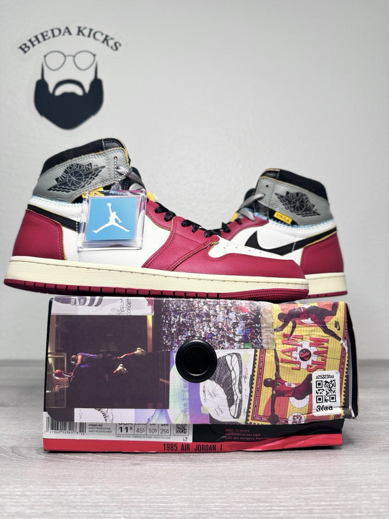 Size 11.5 - Air Jordan 1 Union LA Chicago Shadow Sneakers HV8563-600