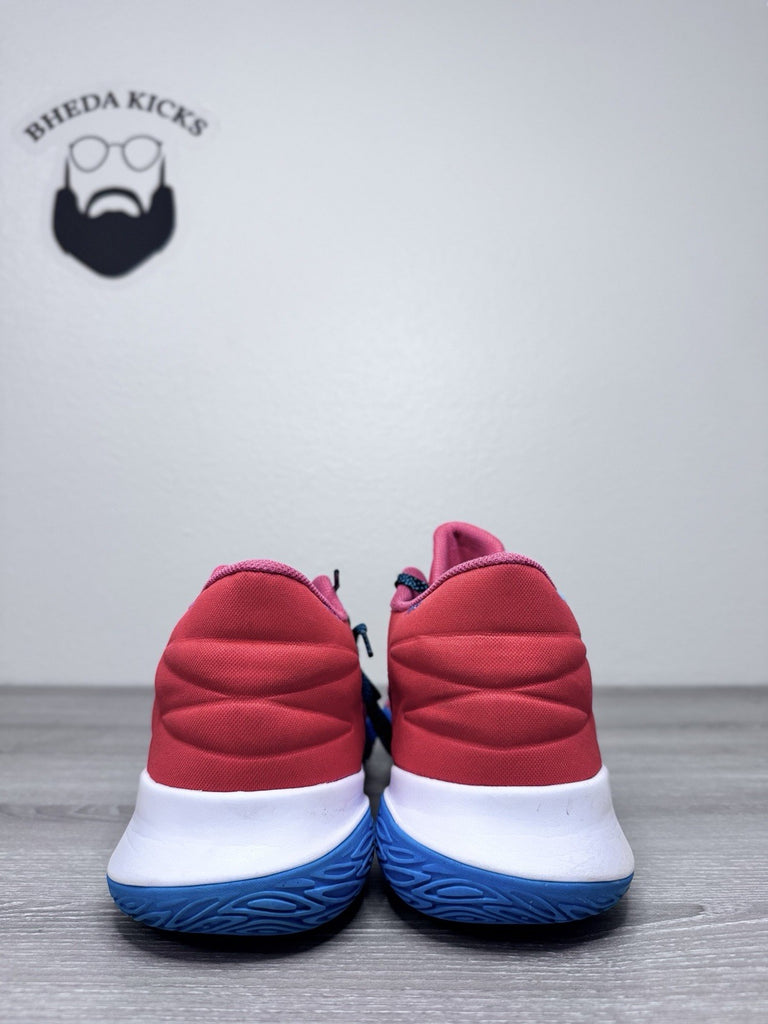 Size 16 - Nike Kyrie Flytrap V CZ4100-600 Habanero Red/Blue Hero Preowned