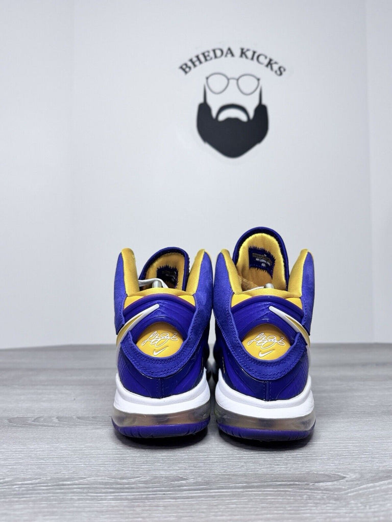 Size 9 - Nike LeBron 8 Lakers - DC8380-500 Preowned Og Authentic Basketball