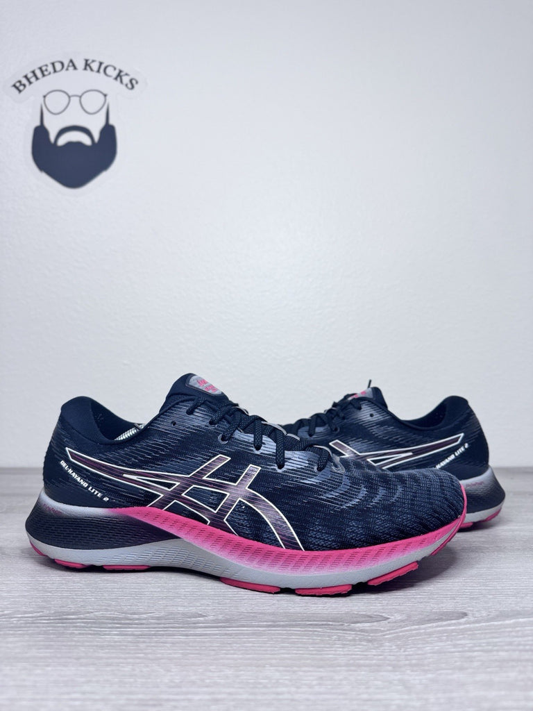 Size 14 - Asics Gel-Kayano Lite 2 Running Shoes 1011B217-001 BLACK Worn Once