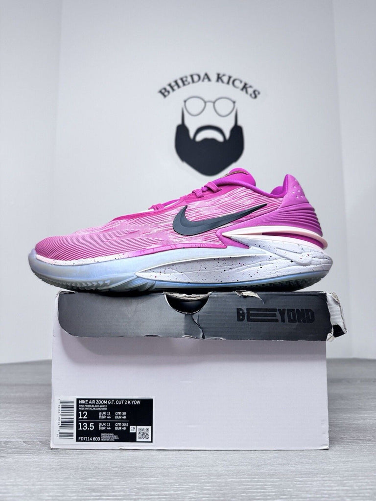 Size 12 - Nike Air Zoom G.T. Cut 2 Kay Yow PE Pink Rose Shoes FD7114-600