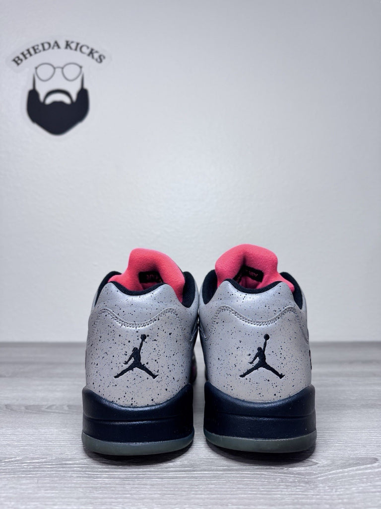 Size 15 - Air Jordan 5 Low Neymar Retro Silver Sneakers 2016 846315-025