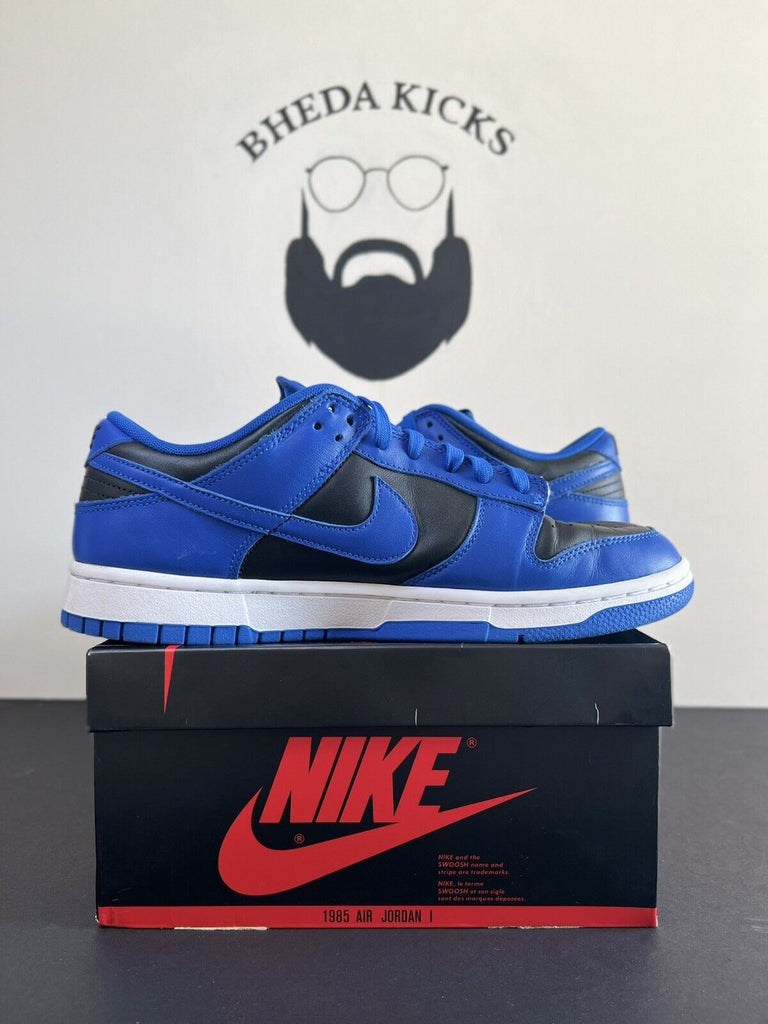 Nike Dunk Low Hyper Cobalt Size 9 Men’s DD1391 001 Black-Hyper Cobalt-White