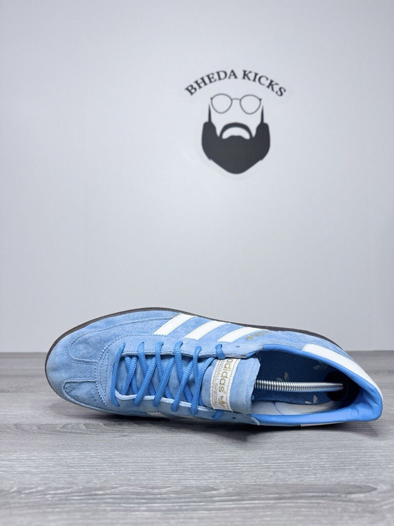 Size 14 - Adidas Handball Spezial Shoes 'Light Blue' BD7632 Preowned Authentic