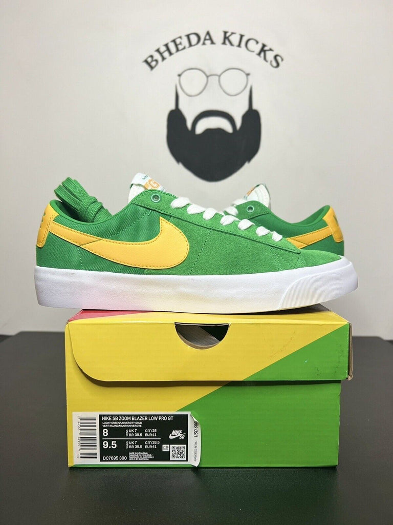 Nike SB Zoom Blazer Low Pro GT 'Lucky Green' Men's Size 8 DC7695-300 New DS