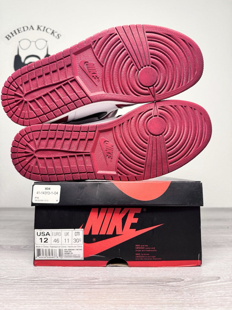 Size 12 - Air Jordan 1 Retro High OG "CHICAGO" 2015 555088-101 Preowned