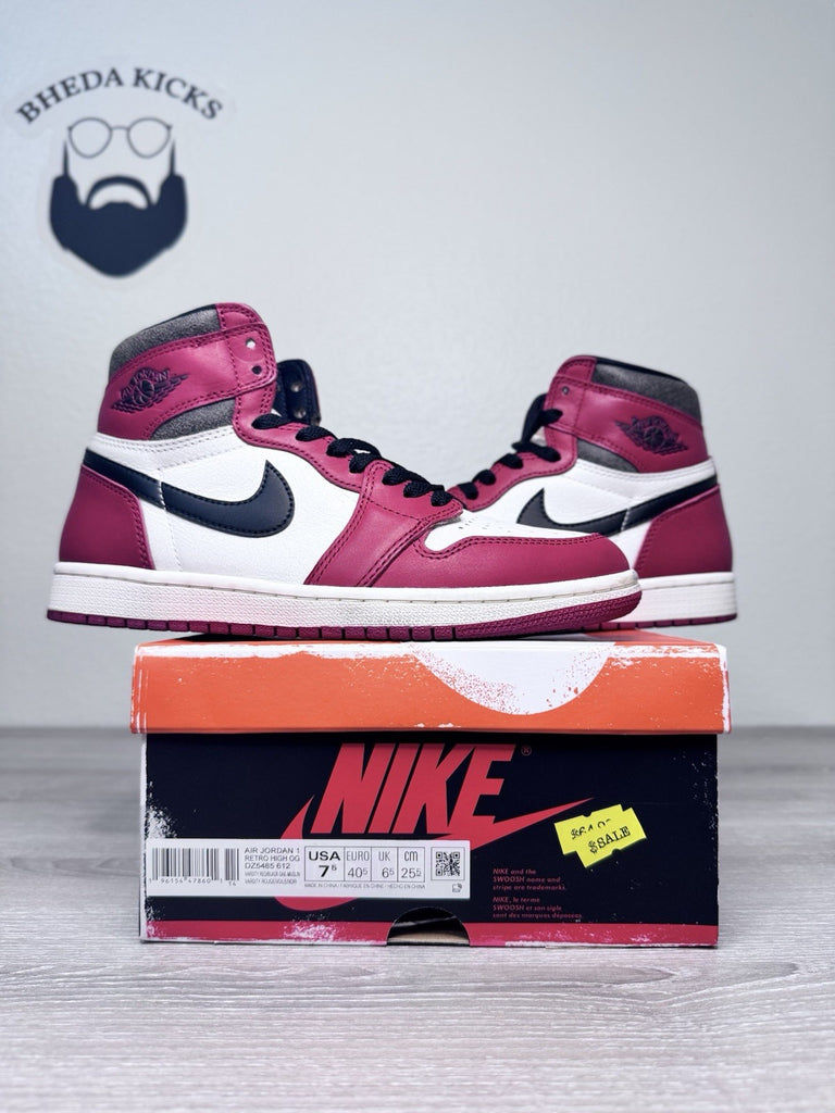 Size 7.5 - Air Jordan 1 Retro High OG Chicago Lost & Found Preowned DZ5485-612