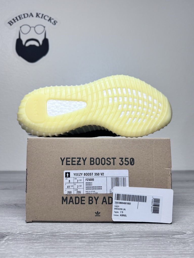 Size 8 - Adidas Yeezy Boost 350 V2 Carbon FZ5000 Authentic Brand New