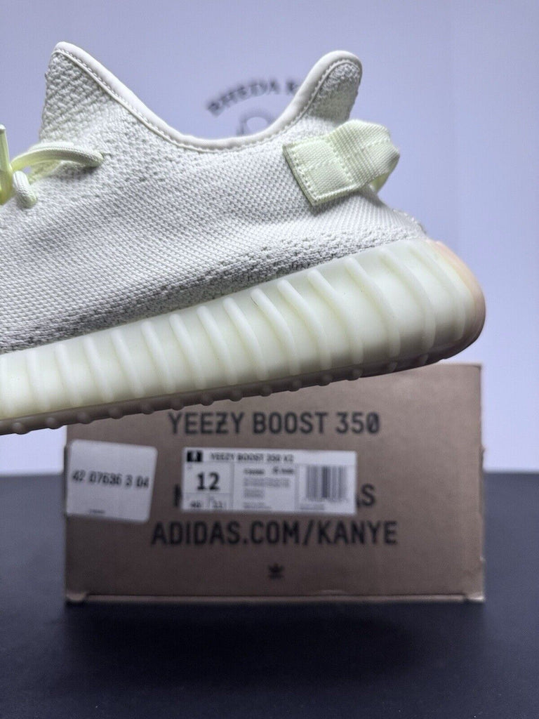 Adidas Yeezy Boost 350 V2 Butter Yellow F36980 Authentic Preowned Men’s Size 12