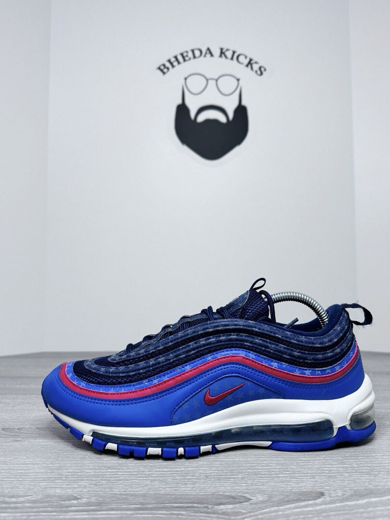 Size 9.5 - Nike Air Max 97 City Pride Dallas Away 2019 CD7791-400 Preowned