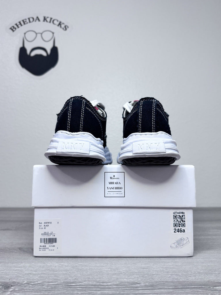 Size 42 EU/9 US - Maison Mihara Yasuhiro Hank Sole Canvas Low Preowned