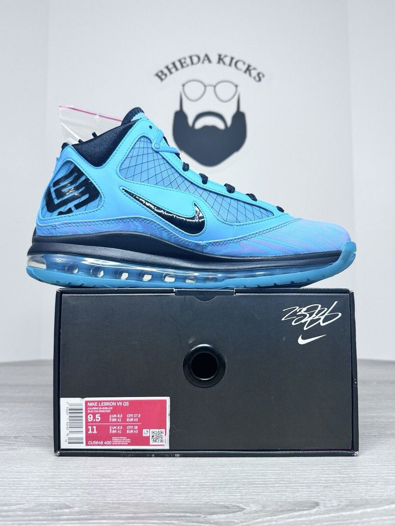 Size 9.5 - Nike Air Max LeBron 7 Retro ‘20 All Star CU5646-400 OG Preowned