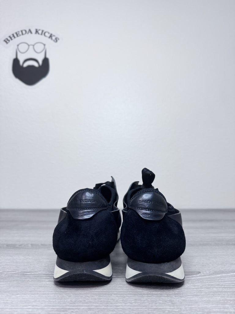 Size 43EU/10 US - Balenciaga Men’s Race Runner Neoprene Black White Sneakers
