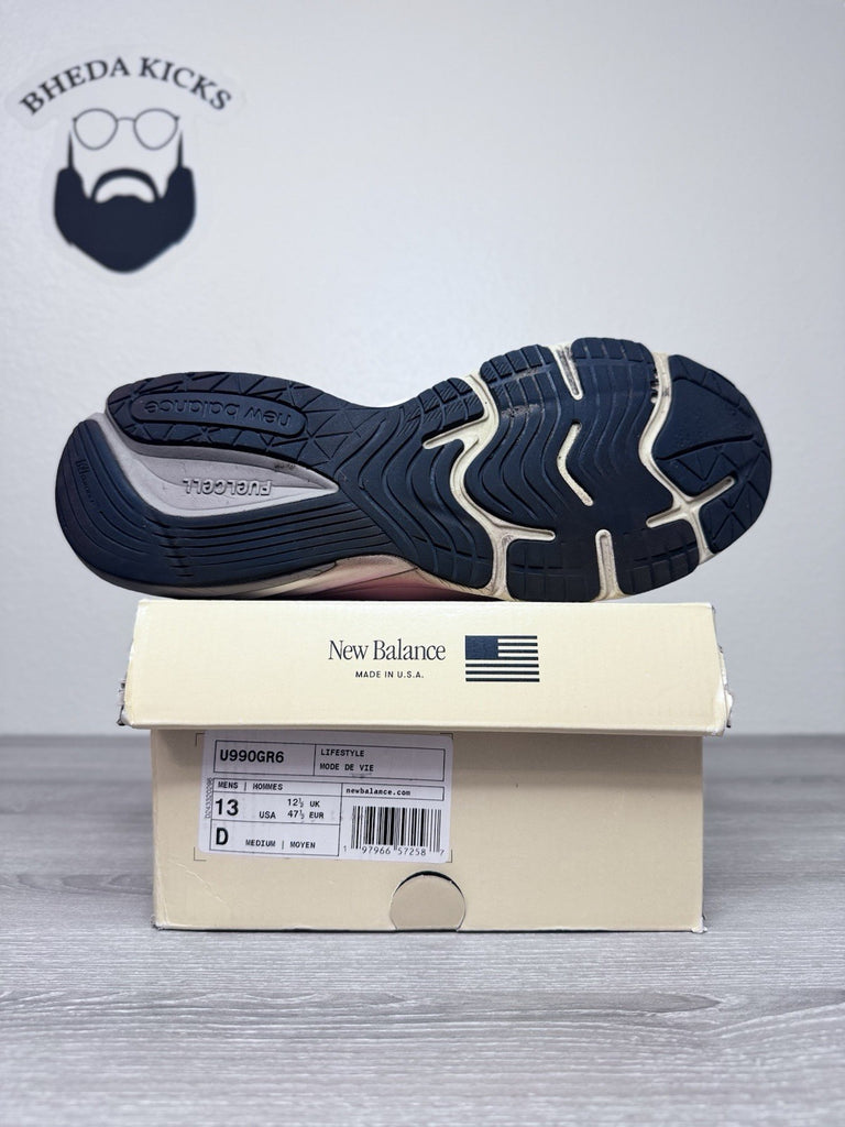 Size 13 - New Balance Teddy Santis x 990v6 Made in USA Castlerock Moonrock