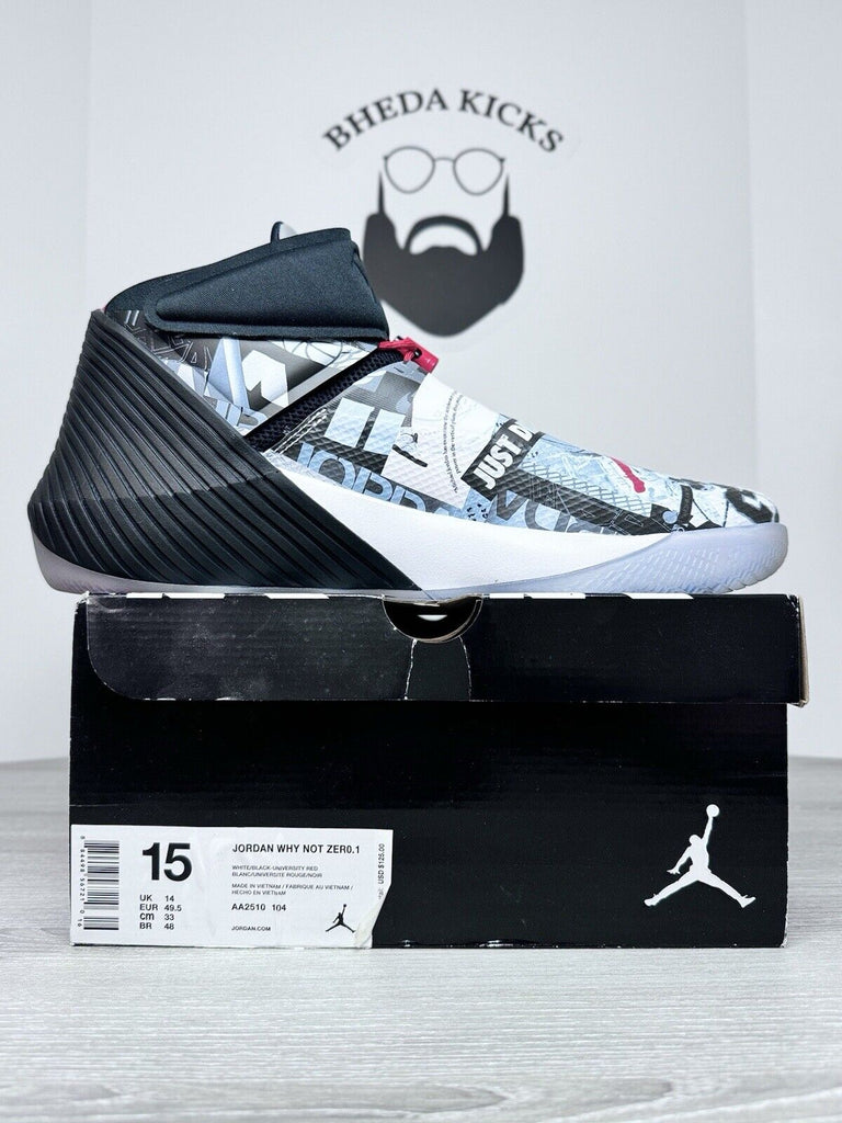 Size 15 - Jordan 'Why Not?' ZER0.1 Mirror Image 2018 AA2510-104 New DS