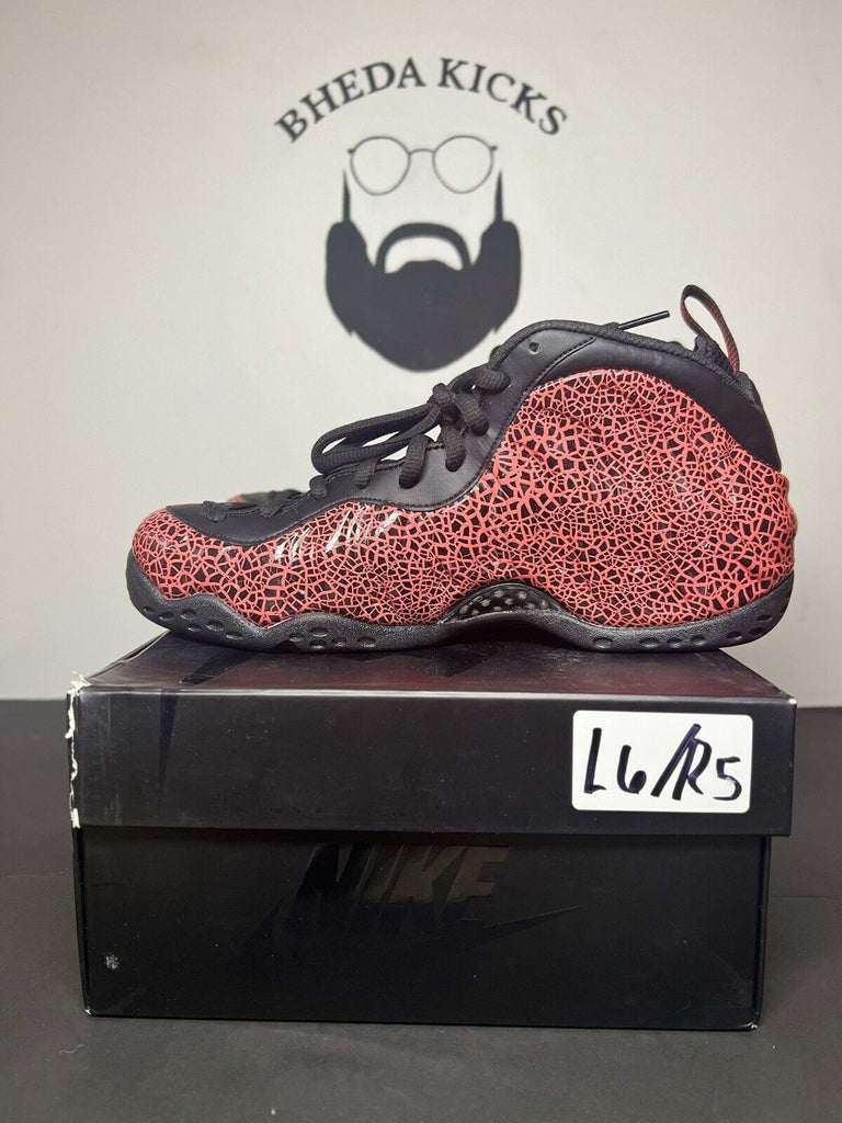 NEW DS 2019 Nike Air Foamposite One Cracked Lava Red Mens Size 9 (314996-014) Og