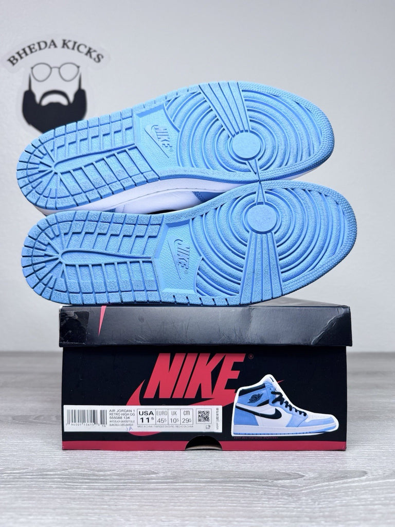 Size 11.5 - Air Jordan 1 Retro High OG University Blue UNC 2021 555088-134