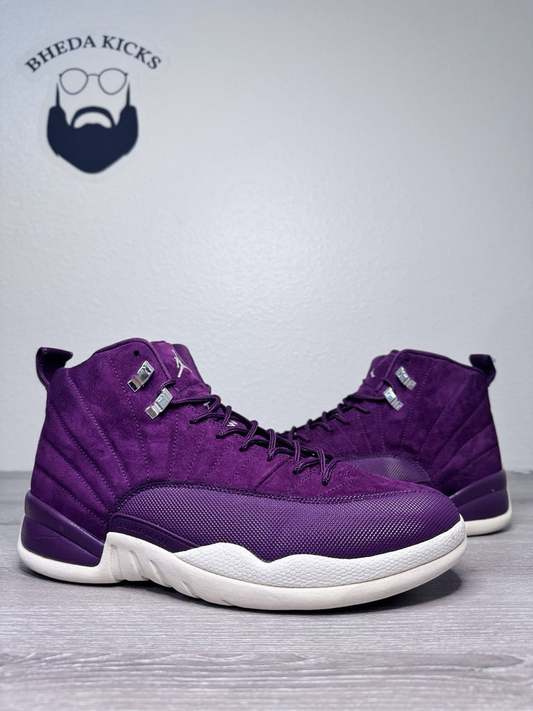 Size 12 - Air Jordan 12 Retro Bordeaux 130690-617 Preowned Authentic