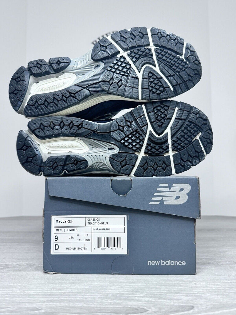 Size 9 - New Balance M2002RDF 2002R 'Protection Pack - Dark Navy' Preowned