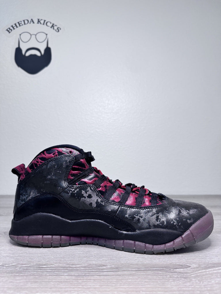 Size 13 - Air Jordan 10 Retro DB Doernbecher (636214-066) Preowned Authentic