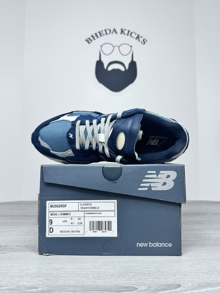 Size 9 - New Balance M2002RDF 2002R 'Protection Pack - Dark Navy' Preowned