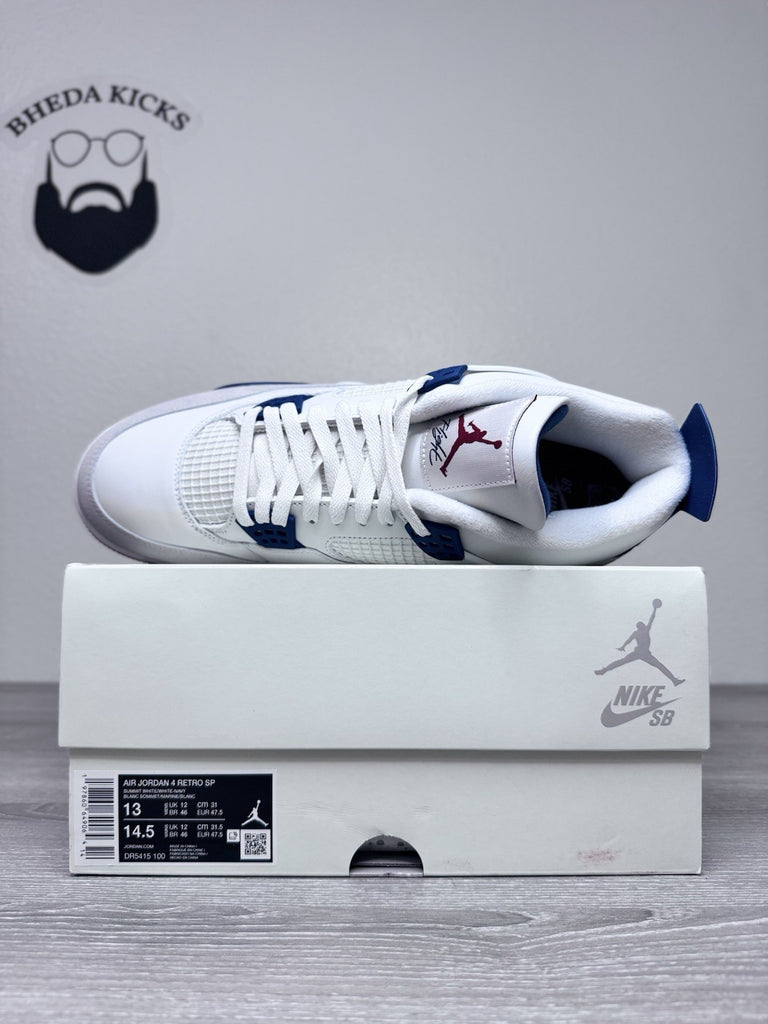 Size 13 - Nike SB x Air Jordan 4 Retro SP Navy DR5415-100 NEW DS