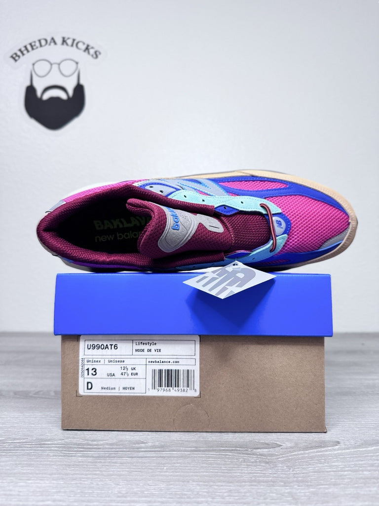 Size 13 - New Balance 990v6 MiUSA Action Bronson Ainôzama U990AT6 NEW DS
