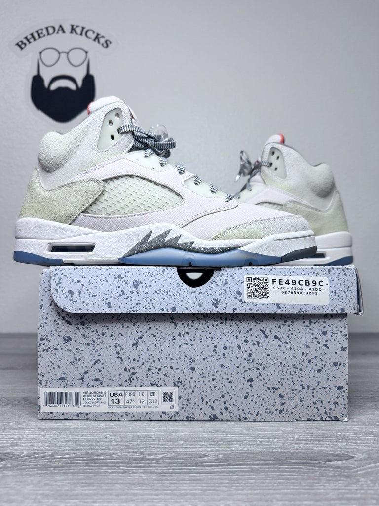 Size 13 - Nike Air Jordan 5 Retro SE Craft Light Orewood Brown FD9222-180